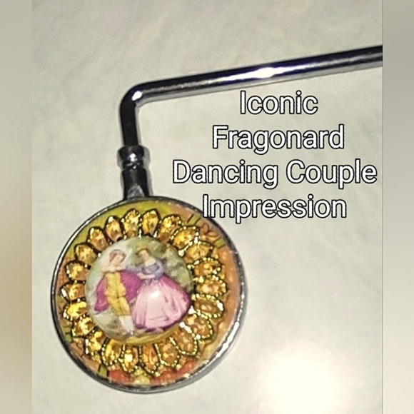 Limoges Jeweled Handbag Purse Hook - Picture 5 of 11